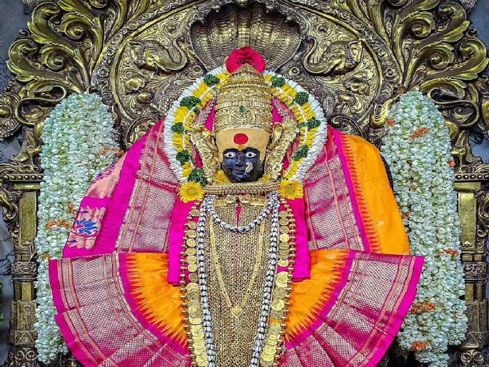 Conservation of the idol of Ambabai Devi in Kolhapur, darshan will be closed for two days | कोल्हापुरातील अंबाबाई देवीच्या मूर्तीचे संवर्धन, दोन दिवस दर्शन बंद राहणार  Conservation of the idol of Ambabai Devi in Kolhapur, darshan will be closed for two days | कोल्हापुरातील अंबाबाई देवीच्या मूर्तीचे संवर्धन, दोन दिवस दर्शन बंद राहणार