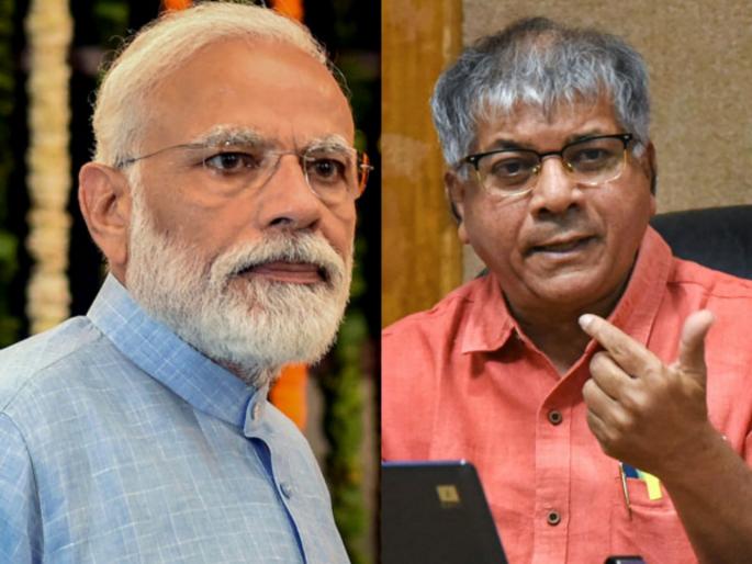 modi 10th fail, he should disclose his degree : adv. prakash ambedkar | माेदी 10 वी नापास, त्यांनी त्यांची डिग्री दाखवावी : अ‍ॅड. प्रकाश आंबेडकर