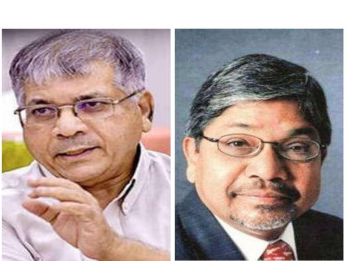 Prakash Ambedkar did not want to do alliance even after being offered as CM | मुख्यमंत्रीपदाची ऑफर दिली तरी प्रकाश आंबेडकरांना आघाडी करायची नव्हतीच : भालचंद्र मुणगेकर Prakash Ambedkar did not want to do alliance even after being offered as CM | मुख्यमंत्रीपदाची ऑफर दिली तरी प्रकाश आंबेडकरांना आघाडी करायची नव्हतीच : भालचंद्र मुणगेकर