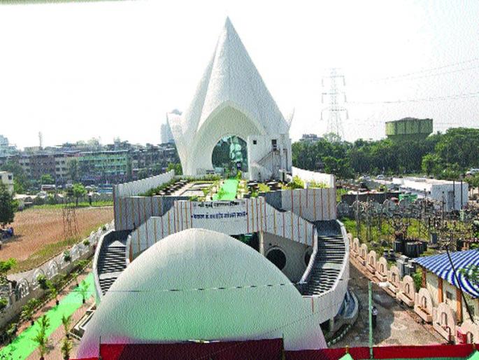 Dr. Domboy marble cover of Ambedkar memorial | डॉ. आंबेडकर स्मारकाच्या डोमला मार्बल आच्छादन Dr. Domboy marble cover of Ambedkar memorial | डॉ. आंबेडकर स्मारकाच्या डोमला मार्बल आच्छादन