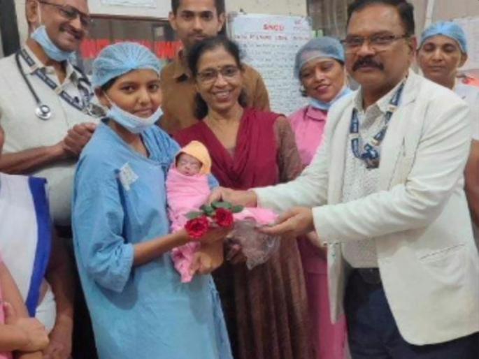 central hospital doctor given life to 500 gram baby ambernath | मध्यवर्ती रुग्णालयाच्या डॉक्टरांकडून 500 ग्रॅमच्या बाळाला जीवनदान central hospital doctor given life to 500 gram baby ambernath | मध्यवर्ती रुग्णालयाच्या डॉक्टरांकडून 500 ग्रॅमच्या बाळाला जीवनदान
