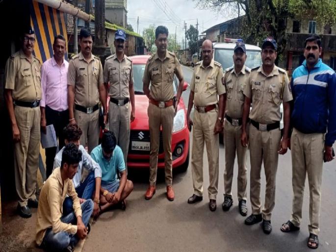 Firing at Excise officials during the operation, Accused caught in Amboli; Incidents in Rajapur | उत्पादन शुल्कच्या अधिकाऱ्यांवर गोळीबार करून पसार, संशयित तिघांना आंबोलीत पकडले; राजापुरातील घटना Firing at Excise officials during the operation, Accused caught in Amboli; Incidents in Rajapur | उत्पादन शुल्कच्या अधिकाऱ्यांवर गोळीबार करून पसार, संशयित तिघांना आंबोलीत पकडले; राजापुरातील घटना