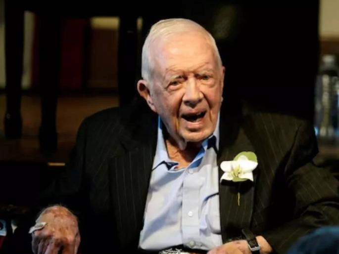 Former US President Jimmy Carter dies, was suffering from cancer | अमेरिकेचे माजी राष्ट्राध्यक्ष जिमी कार्टर यांचे निधन, कर्करोगाने होते ग्रस्त Former US President Jimmy Carter dies, was suffering from cancer | अमेरिकेचे माजी राष्ट्राध्यक्ष जिमी कार्टर यांचे निधन, कर्करोगाने होते ग्रस्त