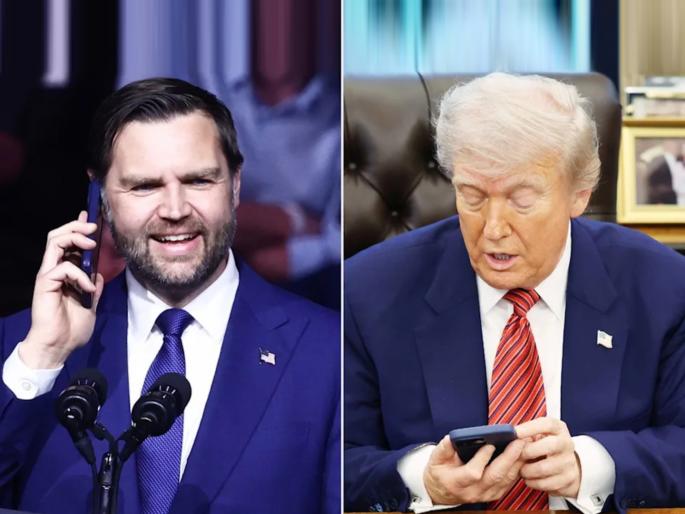 donald trump was restless took every update on the america iran peace talks j d vance was phone called on the hotline | ट्रम्प यांना चैन पडेना, इराण चर्चेची प्रत्येक अपडेट घेतली; व्हान्स यांना हॉटलाइनवर फोनाफोनी! donald trump was restless took every update on the america iran peace talks j d vance was phone called on the hotline | ट्रम्प यांना चैन पडेना, इराण चर्चेची प्रत्येक अपडेट घेतली; व्हान्स यांना हॉटलाइनवर फोनाफोनी!