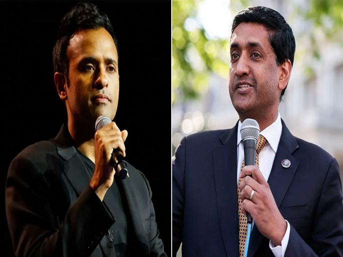 america-vivek-ramaswamy-ro-khanna-debate-One-Republican-party-leader-and-other-Member-of-congress | एक रिपब्लिकन पक्षाचा नेता तर दुसरा खासदार, अमेरिकेत दोन भारतीय आमनेसामने america-vivek-ramaswamy-ro-khanna-debate-One-Republican-party-leader-and-other-Member-of-congress | एक रिपब्लिकन पक्षाचा नेता तर दुसरा खासदार, अमेरिकेत दोन भारतीय आमनेसामने