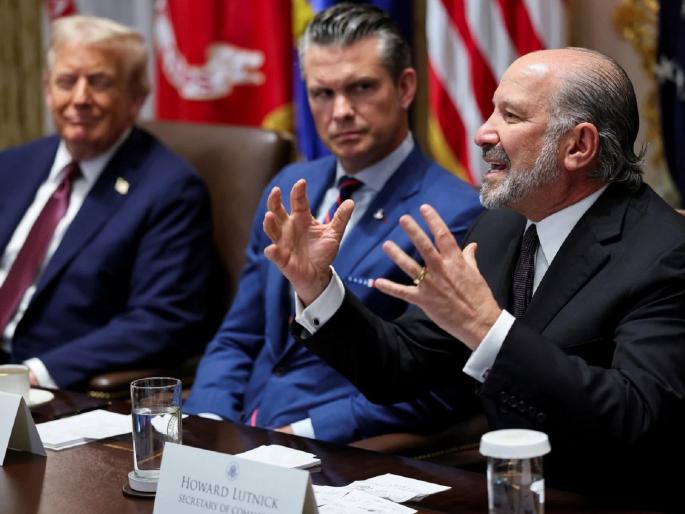 India-America Relation: 'Stop buying Russian oil or else...', US Minister Howard Lutnick threatens India again | 'रशियन तेल खरेदी थांबवा अन्यथा...',अमेरिकन मंत्री हॉवर्ड लुटनिकची भारताला पुन्हा धमकी India-America Relation: 'Stop buying Russian oil or else...', US Minister Howard Lutnick threatens India again | 'रशियन तेल खरेदी थांबवा अन्यथा...',अमेरिकन मंत्री हॉवर्ड लुटनिकची भारताला पुन्हा धमकी