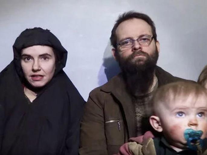 US-Canadian family released by Taliban control, US pressure on Pak | तालिबान्यांच्या ताब्यातून अमेरिकी-कॅनेडियन कुटुंबाची सुटका, पाकवर अमेरिकेचा दबाव US-Canadian family released by Taliban control, US pressure on Pak | तालिबान्यांच्या ताब्यातून अमेरिकी-कॅनेडियन कुटुंबाची सुटका, पाकवर अमेरिकेचा दबाव