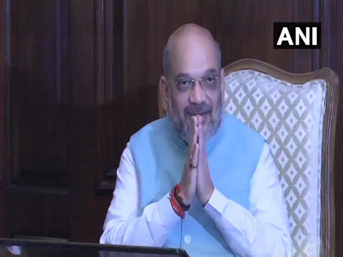 Amit Shah takes charge as the Union Home Minister | गृह मंत्रालयाची धुरा अमित शहा यांच्या हाती, मंत्रिपदाचा पदभार स्वीकारला