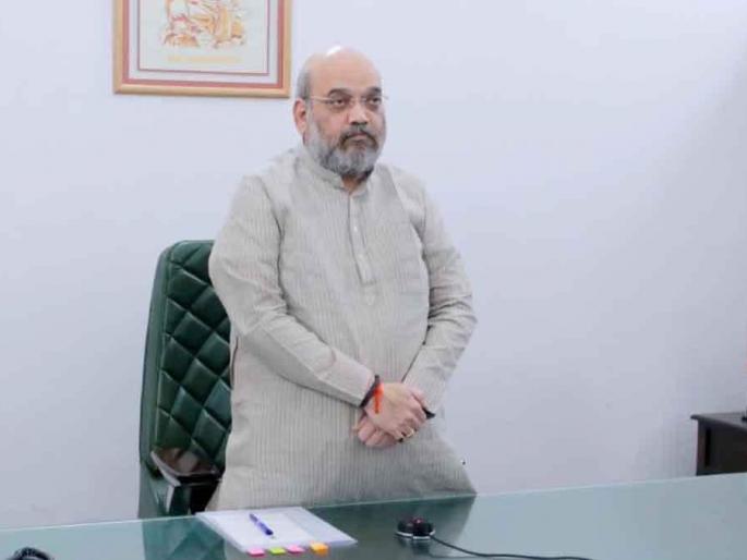 home minister amit shah union cabinet meeting tweets images paid tribute to pranab mukherjee | प्रकृती ठिक होताच अमित शहांची मंत्रिमंडळ बैठकीला उपस्थिती, शेअर केला फोटो home minister amit shah union cabinet meeting tweets images paid tribute to pranab mukherjee | प्रकृती ठिक होताच अमित शहांची मंत्रिमंडळ बैठकीला उपस्थिती, शेअर केला फोटो