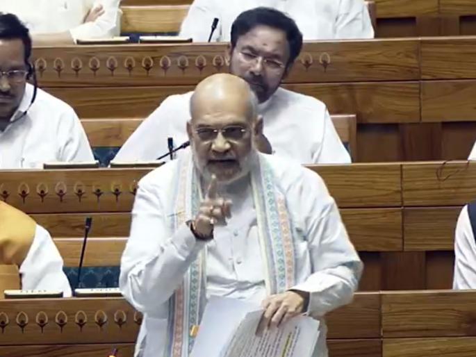 union home minister amit shah moves statutory resolution regarding president rule in manipur in lok sabha at midnight | रात्रीस खेळ चाले! मध्यरात्री २ वाजता मणिूपरवर लोकसभेत प्रस्ताव; अमित शाह नेमके काय म्हणाले?  union home minister amit shah moves statutory resolution regarding president rule in manipur in lok sabha at midnight | रात्रीस खेळ चाले! मध्यरात्री २ वाजता मणिूपरवर लोकसभेत प्रस्ताव; अमित शाह नेमके काय म्हणाले?