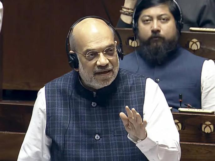 Union Home Minister Amit Shah said BJP is not big enough to give even an inch of India's land to anyone | भारताची एकही इंच जमीन कोणालाही देण्याइतके भाजपचे मन मोठे नाही : अमित शाह Union Home Minister Amit Shah said BJP is not big enough to give even an inch of India's land to anyone | भारताची एकही इंच जमीन कोणालाही देण्याइतके भाजपचे मन मोठे नाही : अमित शाह