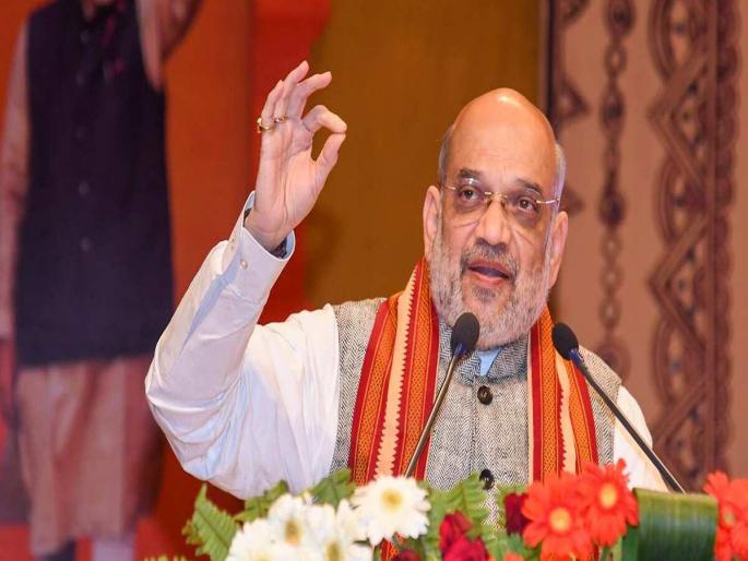 Amit Shah highlights surgical strike, Article 370 abrogation in Indore; slams Congress | "काँग्रेसने कलम ३७० आपल्या मुलाप्रमाणे ७० वर्षांपर्यंत सांभाळले", अमित शाहांचा हल्लाबोल 