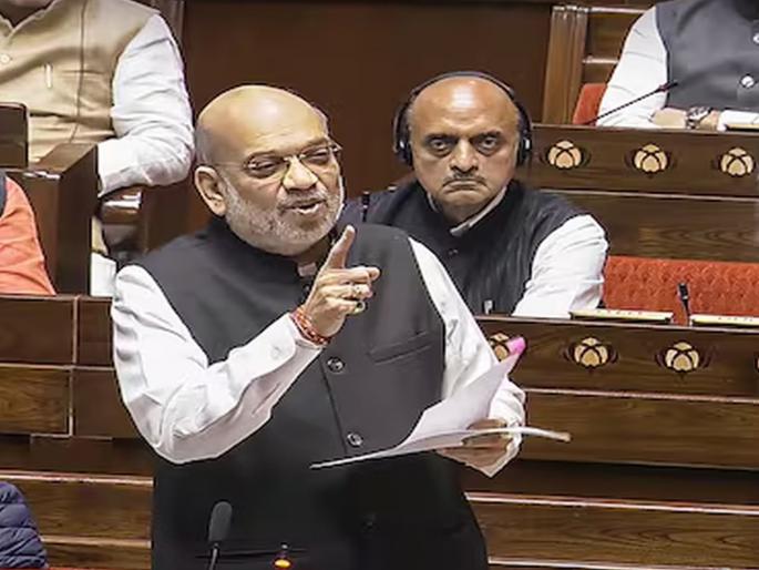 If 'Vande Mataram' had not been divided into two, the country would not have been partitioned, Amit Shah criticizes Nehru | ‘वंदे मातरम्’चे दोन तुकडे केले नसते तर देशाची फाळणी झाली नसती, अमित शाहांची नेहरूंवर टीका If 'Vande Mataram' had not been divided into two, the country would not have been partitioned, Amit Shah criticizes Nehru | ‘वंदे मातरम्’चे दोन तुकडे केले नसते तर देशाची फाळणी झाली नसती, अमित शाहांची नेहरूंवर टीका