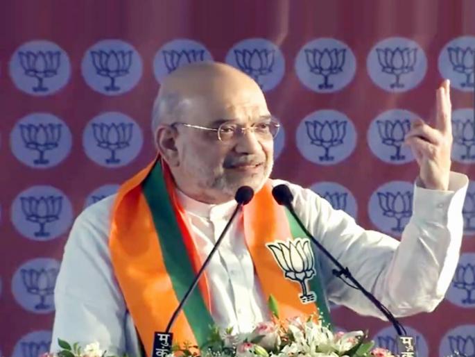 bjp union home minister amit shah slams maha vikas aghadi in sakoli bhandara rally for maharashtra lok sabha election 2024 | “शरद पवार-उद्धव ठाकरेंचा पक्ष मुलांवरील प्रेमामुळे फुटला, भाजपामुळे नाही”: अमित शाह