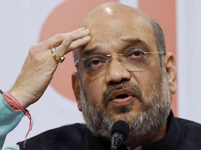 Amit Shah didn’t make any statement on the issue of Ram Mandir, tweets BJP | छे छे, राम मंदिराचा विषय अजेंड्यावर नव्हताच; भाजपाने झटकले हात Amit Shah didn’t make any statement on the issue of Ram Mandir, tweets BJP | छे छे, राम मंदिराचा विषय अजेंड्यावर नव्हताच; भाजपाने झटकले हात
