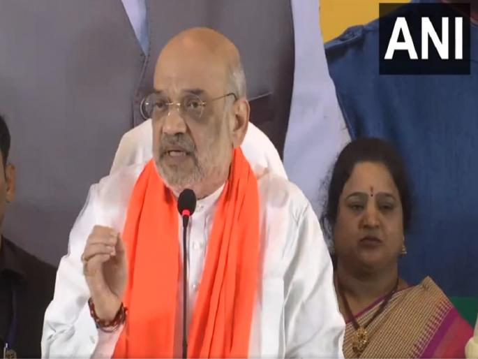 telangana assembly elections home minister amit shah attacked kcr owaisi congress said- will join together after elections | "निवडणुकीनंतर तिन्ही पक्ष एकत्र येतील", अमित शाहांचा KCR, ओवैसी आणि काँग्रेसवर हल्लाबोल telangana assembly elections home minister amit shah attacked kcr owaisi congress said- will join together after elections | "निवडणुकीनंतर तिन्ही पक्ष एकत्र येतील", अमित शाहांचा KCR, ओवैसी आणि काँग्रेसवर हल्लाबोल