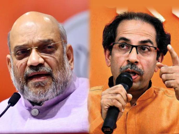 One to speak and the other to do so, the BJP should see its true face in the mirror; Shiv Sena Criticized | बोलायचे एक व करायचे दुसरेच, भाजपाने स्वतःचा खरा चेहरा आरशात पाहावा; शिवसेनेचा टोला One to speak and the other to do so, the BJP should see its true face in the mirror; Shiv Sena Criticized | बोलायचे एक व करायचे दुसरेच, भाजपाने स्वतःचा खरा चेहरा आरशात पाहावा; शिवसेनेचा टोला