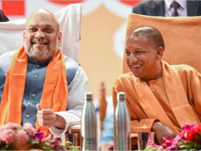 West Bengal Assembly Election 2021: Slogan of 'Jai Shri ram' in elections; Yogi took Rama's name 80 times in four meetings and Amit Shah 26 times | West bengal Assembly Election 2021: निवडणुकीत 'जय श्रीराम'चा नारा; योगींनी चार सभेत 80 वेळा तर अमित शाहांनी 26 वेळा घेतले रामाचे नाव