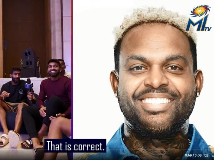 IPL 2022 : Mumbai Indians Players play face mashups game; Look what Mumbai Indians do with Amit shah face? | Mumbai Indians Amit shah IPL 2022 : मुंबई इंडियन्सचा निराळा खेळ, अमित शाह यांच्या चेहऱ्यासोबत जोडला क्रिकेटपटूचा चेहरा!