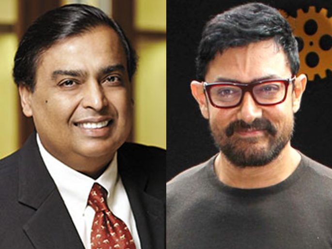'Mahabharata' for Mahabharata ... Amir Khan will give 1000 crores to Mukesh Ambani | 'महाभारत'साठी महागुंतवणूक... अभिनेता आमिर खानला मुकेश अंबानी देणार १००० कोटी