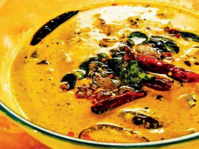Mango kadhi delicious recipe from Gujrat | ताकाची कढी तर करतोच पण आंब्याची कढी खाल्ली आहे का? सिझन संपण्यापूर्वी खाऊन पहा.