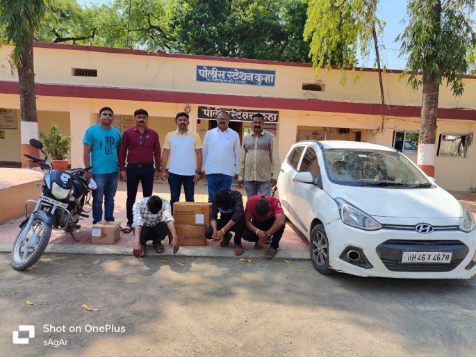 illegal transportation of gunpowder sticks from vehicles | बारूदच्या कांड्यांची वाहनातून बेकायदा वाहतूक! illegal transportation of gunpowder sticks from vehicles | बारूदच्या कांड्यांची वाहनातून बेकायदा वाहतूक!