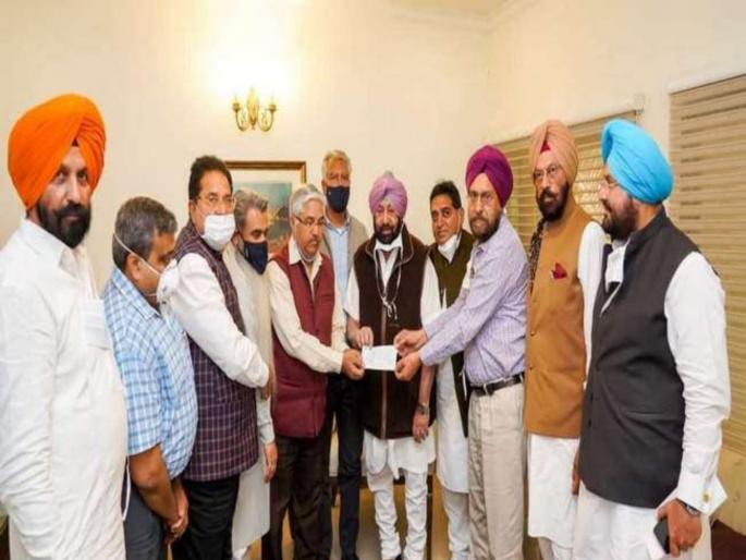punjab cm amarinder singh donated two lakhs for the construction of ram mandir | महाराष्ट्रातील काँग्रेस नेते निधी संकलनावरून घुश्श्यात; पण पंजाबच्या CMने राम मंदिरासाठी दिले २ लाख! punjab cm amarinder singh donated two lakhs for the construction of ram mandir | महाराष्ट्रातील काँग्रेस नेते निधी संकलनावरून घुश्श्यात; पण पंजाबच्या CMने राम मंदिरासाठी दिले २ लाख!