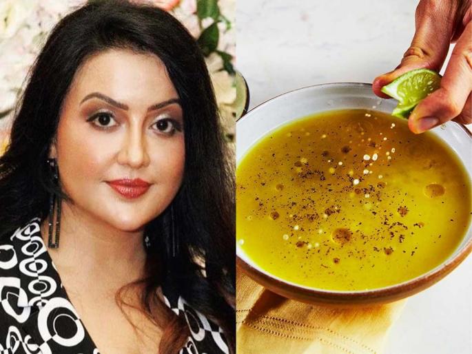 amruta fadanvis shared her recipe of drumstick or moringa soup, how to make drumstick soup, moringa soup recipe | अमृता फडणवीस सांगतात त्यांच्या घरी होणाऱ्या शेवग्याच्या सूपची खास रेसिपी, पौष्टिक आणि झटपट