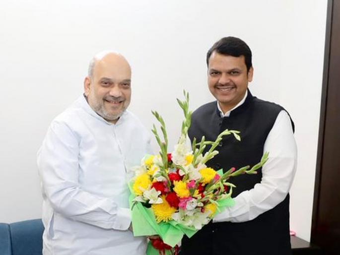 Central squad will arrive in Maharashtra soon; Devendra Fadanvis meet Amit shah to give relief for farmers | केंद्रीय पथक लवकरच महाराष्ट्रात येणार; शेतकऱ्यांना मदत करण्याचे मुख्यमंत्र्यांचे शहांना निवेदन Central squad will arrive in Maharashtra soon; Devendra Fadanvis meet Amit shah to give relief for farmers | केंद्रीय पथक लवकरच महाराष्ट्रात येणार; शेतकऱ्यांना मदत करण्याचे मुख्यमंत्र्यांचे शहांना निवेदन