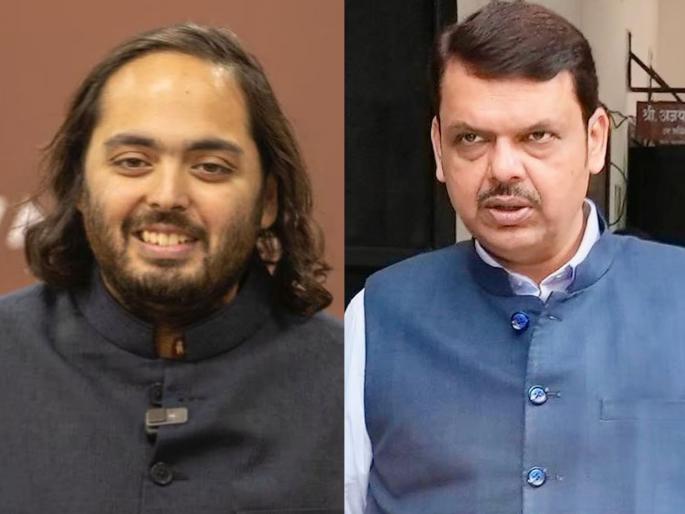 Big happening! Anant Ambani meets Devendra Fadnavis; Talk for two hours at midnight | मोठी घडामोड! अनंत अंबानींनी घेतली फडणवीसांची भेट; मध्यरात्री दोन तास चर्चा Big happening! Anant Ambani meets Devendra Fadnavis; Talk for two hours at midnight | मोठी घडामोड! अनंत अंबानींनी घेतली फडणवीसांची भेट; मध्यरात्री दोन तास चर्चा