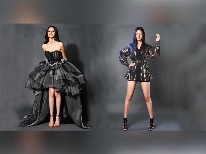 Wear blackcolour in style like ananya panday | अनन्या पांडेकडून घ्या खास टिप्स; ब्लॅकमध्येही दिसा क्लासी आणि सेक्सी Wear blackcolour in style like ananya panday | अनन्या पांडेकडून घ्या खास टिप्स; ब्लॅकमध्येही दिसा क्लासी आणि सेक्सी