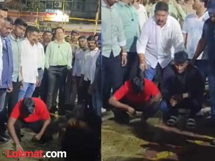 Pune Crime Police register case against Sarai Suraj Thombre and his gang for holding rally; | Pune Crime : रॅली काढणाऱ्या सराईत सुरज ठोंबरेसह टोळक्यावर गुन्हा; पोलिसांनी काढली धिंड Pune Crime Police register case against Sarai Suraj Thombre and his gang for holding rally; | Pune Crime : रॅली काढणाऱ्या सराईत सुरज ठोंबरेसह टोळक्यावर गुन्हा; पोलिसांनी काढली धिंड