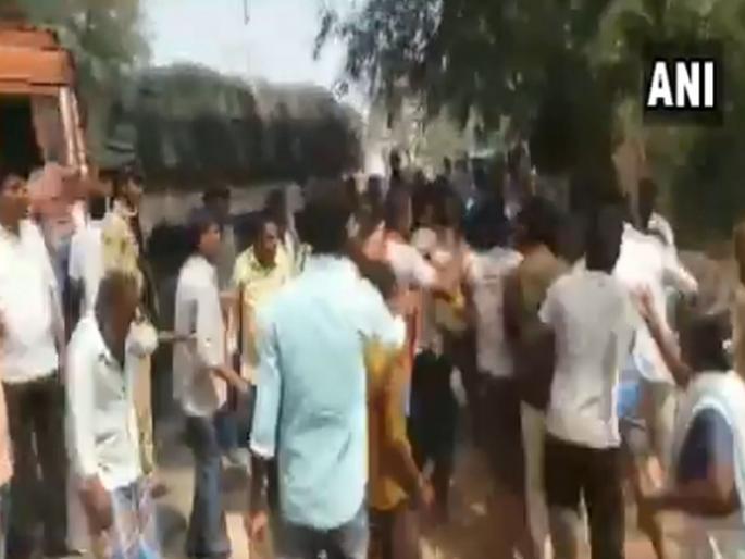 TDP leader S Bhaskar Reddy killed in clashes in Tadipatri town of Anantapur | आंध्र प्रदेशात YSRC आणि TDP कार्यकर्त्यांमध्ये हाणामारी, एका नेत्याचा मृत्यू 