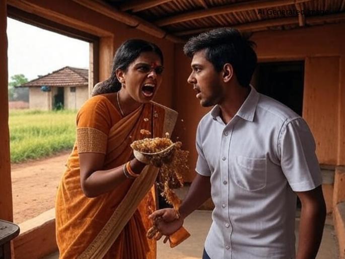 Chutney rice every day... Husband asked for chicken; When wife refused, he took extreme measures! | रोज-रोज चटणी भात... पतीने केली चिकनची मागणी; पत्नीने नकार देताच उचलले टोकाचे पाऊल! Chutney rice every day... Husband asked for chicken; When wife refused, he took extreme measures! | रोज-रोज चटणी भात... पतीने केली चिकनची मागणी; पत्नीने नकार देताच उचलले टोकाचे पाऊल!