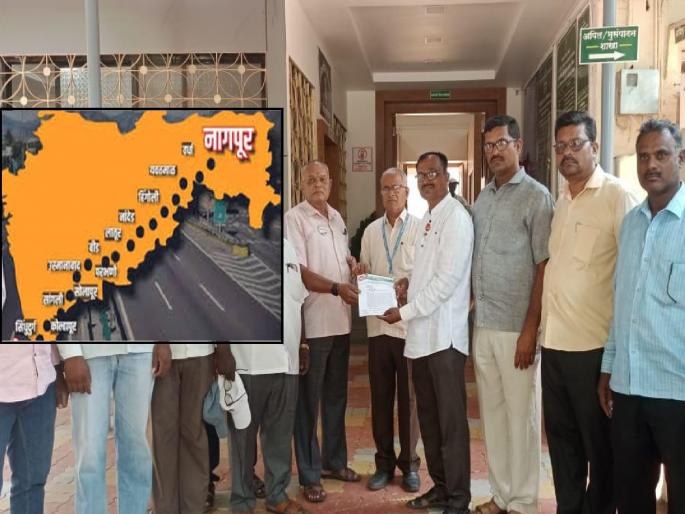 Farmers decide to boycott food from May 1st to abolish Shaktipeeth Highway | Shaktipeeth Highway: ‘शक्तिपीठ’ रद्दसाठी १ मेपासून अन्नत्याग आंदोलन, शेतकऱ्यांचा निर्णय  Farmers decide to boycott food from May 1st to abolish Shaktipeeth Highway | Shaktipeeth Highway: ‘शक्तिपीठ’ रद्दसाठी १ मेपासून अन्नत्याग आंदोलन, शेतकऱ्यांचा निर्णय