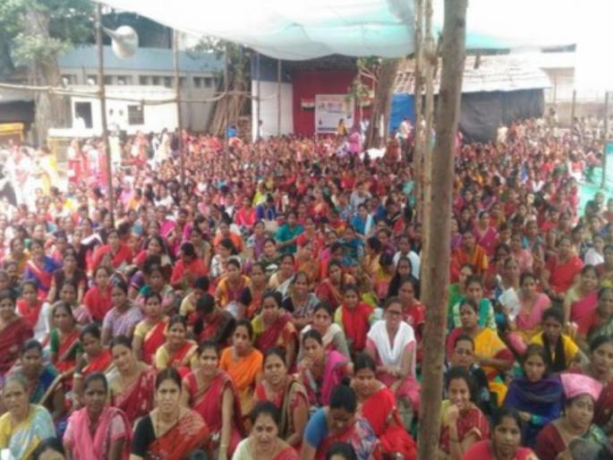Anganwadi workers will be on the road again | अंगणवाडी कर्मचारी पुन्हा रस्त्यावर उतरणार Anganwadi workers will be on the road again | अंगणवाडी कर्मचारी पुन्हा रस्त्यावर उतरणार