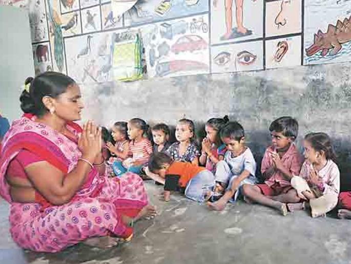 ेक High-tech, Anganwada will be funded through district planning | ९९ अंगणवाड्या होणार हायटेक, जिल्हा नियोजनमधून निधी मंजूर