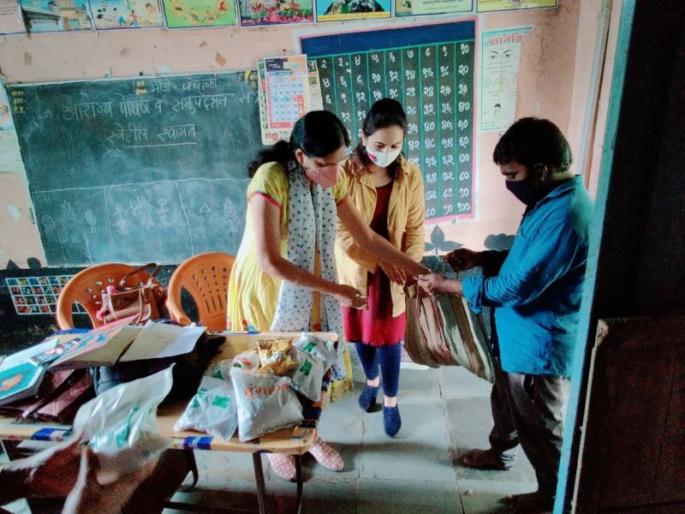 Verification of 'Nutrition' in Anganwadi! | अंगणवाडीतील ‘पोषण आहार’ची पडताळणी! Verification of 'Nutrition' in Anganwadi! | अंगणवाडीतील ‘पोषण आहार’ची पडताळणी!