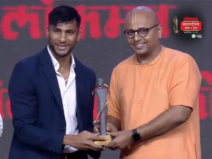 LMOTY 2023: India's Star Youth Footballer Aniket Jadhav Receives 'Lokmat Maharashtrian of the Year' Award | LMOTY 2023: भारताचा स्टार युवा फुटबॉलपटू अनिकेत जाधव याला 'लोकमत महाराष्ट्रीयन ऑफ द इयर' पुरस्कार LMOTY 2023: India's Star Youth Footballer Aniket Jadhav Receives 'Lokmat Maharashtrian of the Year' Award | LMOTY 2023: भारताचा स्टार युवा फुटबॉलपटू अनिकेत जाधव याला 'लोकमत महाराष्ट्रीयन ऑफ द इयर' पुरस्कार