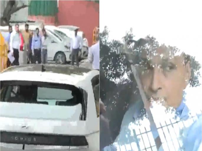 Anil Ambani arrives at ED office Appears in Rs 17000 crore loan fraud case | Anil Ambani at ED Office : अनिल अंबानी ED च्या कार्यालयात दाखल; १७ हजार कोटींच्या कर्जाच्या फसवणुकीप्रकरणी झाले हजर