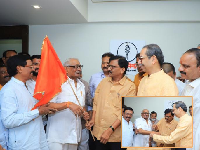Maharashtra Assembly Election 2024: Tough challenge in front of BJP! Dhule city became Thackeray's shilledar for the Legislative Assembly, he raised saffron by tying Shivbandhan! | धुळे शहर विधानसभेसाठी ठाकरेंचा शिलेदार ठरला, बड्या नेत्यानं शिवबंधन बांधत भगवा उचलला! Maharashtra Assembly Election 2024: Tough challenge in front of BJP! Dhule city became Thackeray's shilledar for the Legislative Assembly, he raised saffron by tying Shivbandhan! | धुळे शहर विधानसभेसाठी ठाकरेंचा शिलेदार ठरला, बड्या नेत्यानं शिवबंधन बांधत भगवा उचलला!