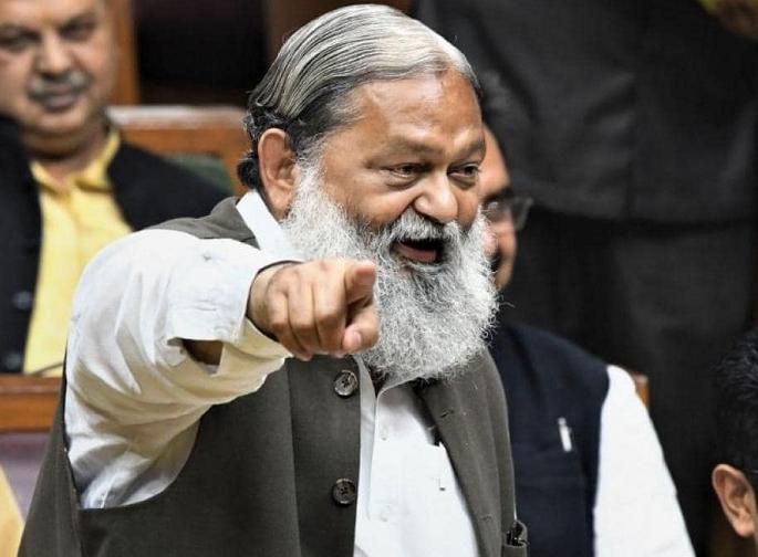 Rahul Gandhi's tractor rally will not be allowed in the state - Anil Vij | राहुल गांधींच्या ट्रॅक्टर रॅलीला राज्यात येऊ देणार नाही - अनिल विज