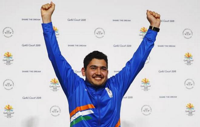 Jue World Cup shooting; Anish Bhanvala won Gold | ज्यु. विश्वकप नेमबाजी; अनिश भानवालाला सुवर्ण Jue World Cup shooting; Anish Bhanvala won Gold | ज्यु. विश्वकप नेमबाजी; अनिश भानवालाला सुवर्ण