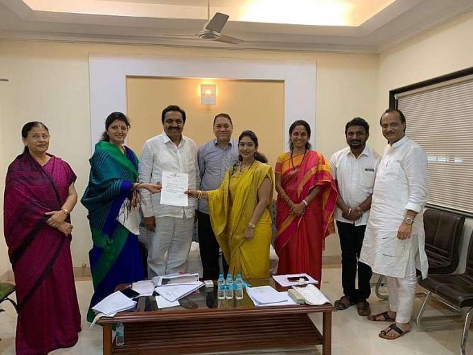 Anita Nagane to be Solapur Women's District President of NCP | 'महिला सक्षमीकरणाला गती देणार', राष्ट्रवादीच्या सोलापूर महिला जिल्हाध्यक्षपदी अनिता नागणे Anita Nagane to be Solapur Women's District President of NCP | 'महिला सक्षमीकरणाला गती देणार', राष्ट्रवादीच्या सोलापूर महिला जिल्हाध्यक्षपदी अनिता नागणे