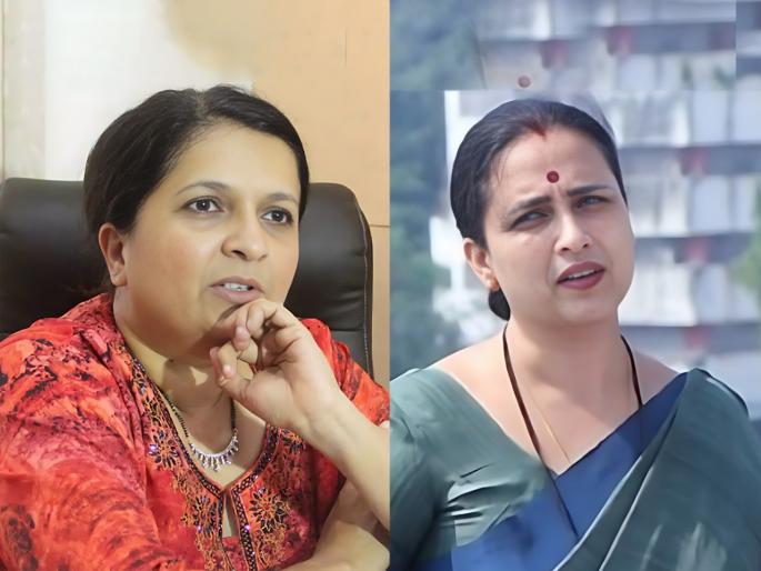 anjali damania criticised bjp chitra wagh over uorfi javed row | Maharashtra Politics: “चित्राताई, याला कोणती संस्कृती म्हणाल?”; व्हिडिओ शेअर करत अंजली दमानियांना थेट सवाल anjali damania criticised bjp chitra wagh over uorfi javed row | Maharashtra Politics: “चित्राताई, याला कोणती संस्कृती म्हणाल?”; व्हिडिओ शेअर करत अंजली दमानियांना थेट सवाल