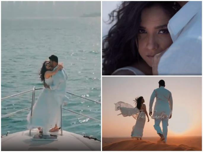 Video: Ankita Lokhande did a pre-wedding shoot; Fans say "awesome" | Video : अंकिता लोखंडेनं केलं Pre-wedding शूट; फॅन्स म्हणाले, "जबरदस्त" Video: Ankita Lokhande did a pre-wedding shoot; Fans say "awesome" | Video : अंकिता लोखंडेनं केलं Pre-wedding शूट; फॅन्स म्हणाले, "जबरदस्त"