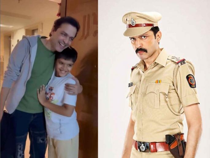 ankush chaudhari playing police inspector role in PSI arjun his son reacted | पोलिसाच्या वर्दीत पाहून लेकाची काय होती प्रतिक्रिया? अंकुश चौधरी म्हणाला, "त्याने भलतीच मागणी..." ankush chaudhari playing police inspector role in PSI arjun his son reacted | पोलिसाच्या वर्दीत पाहून लेकाची काय होती प्रतिक्रिया? अंकुश चौधरी म्हणाला, "त्याने भलतीच मागणी..."