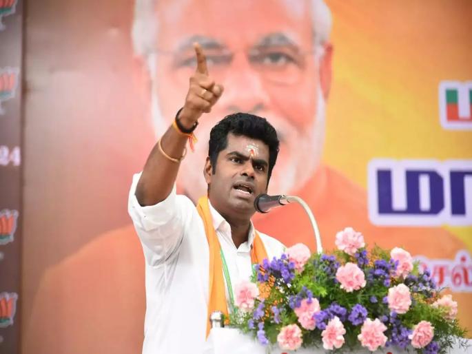 "...I will not wear slippers till then", BJP leader Annamalai vowed to Bhishma | "...तोपर्यंत पायात चप्पल घालणार नाही’’, भाजपा नेते अन्नामलाई यांनी केली भीष्म प्रतिज्ञा   