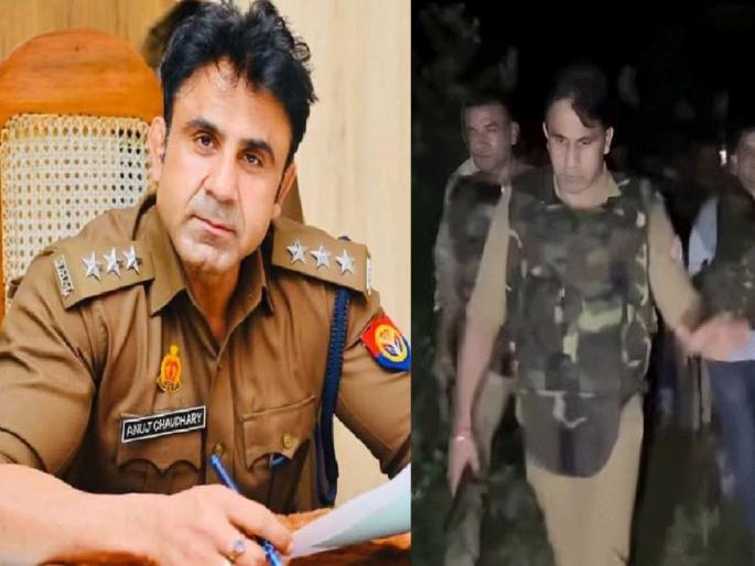 Uttar Pradesh's Police officer Anuj Chaudhary shot; Accused killed on the spot in encounter | युपीतील दबंग पोलिस अधिकारी अनुज चौधरींना लागली गोळी; चकमकीत आरोपी ठार...