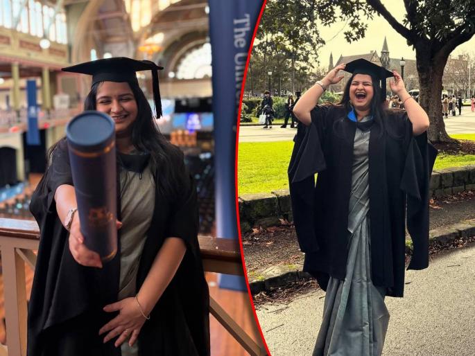 sweetu aka anvita phaltankar completed her masters degree from university of melbourne australia | तू चाल पुढं! ऑस्ट्रेलियाच्या युनिव्हर्सिटीमधून मराठी अभिनेत्रीने मिळवली मास्टर्स डिग्री, चाहत्यांकडून होतंय कौतुक sweetu aka anvita phaltankar completed her masters degree from university of melbourne australia | तू चाल पुढं! ऑस्ट्रेलियाच्या युनिव्हर्सिटीमधून मराठी अभिनेत्रीने मिळवली मास्टर्स डिग्री, चाहत्यांकडून होतंय कौतुक